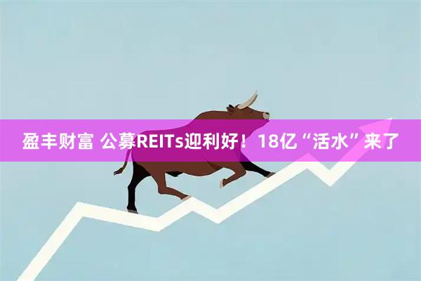 盈丰财富 公募REITs迎利好！18亿“活水”来了