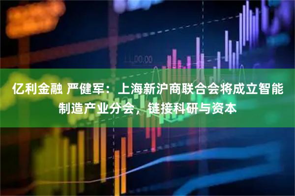 亿利金融 严健军：上海新沪商联合会将成立智能制造产业分会，链接科研与资本