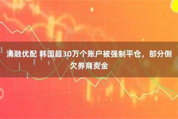 涌融优配 韩国超30万个账户被强制平仓，部分倒欠券商资金