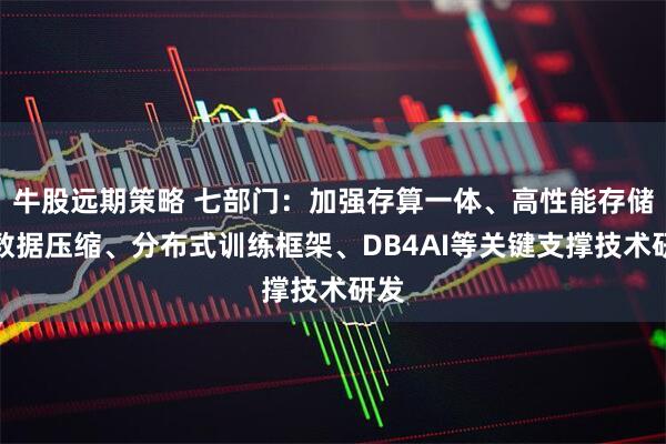 牛股远期策略 七部门：加强存算一体、高性能存储、数据压缩、分布式训练框架、DB4AI等关键支撑技术研发